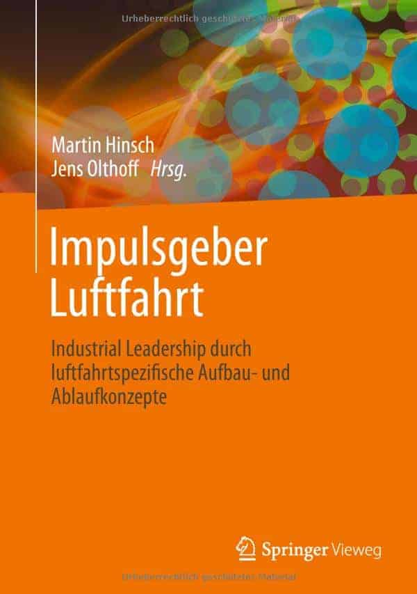 Buch Impulsgeber Luftfahrt von Prof. Dr. Martin Hinsch